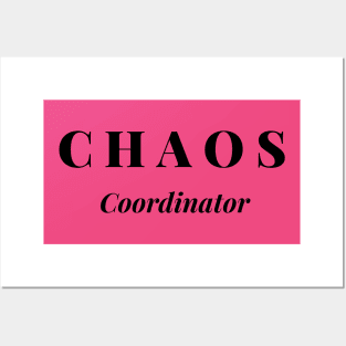 Chaos coordinator Posters and Art